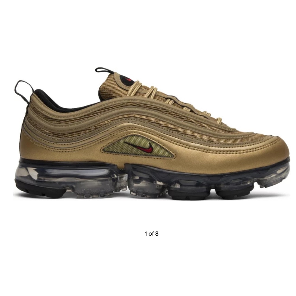 NIKE AIR VAPORMAX ‘97 METALLIC GOLD